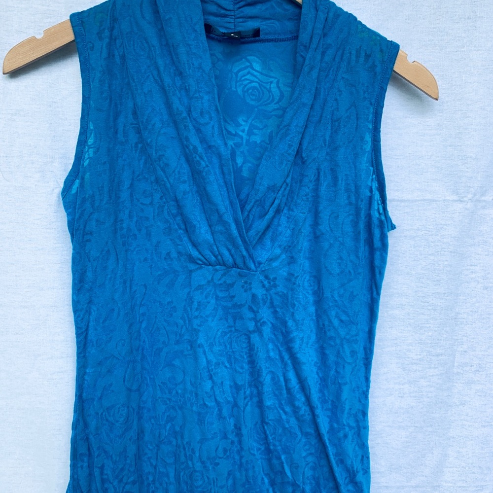 Mercer & Madison Knit Burnout Top